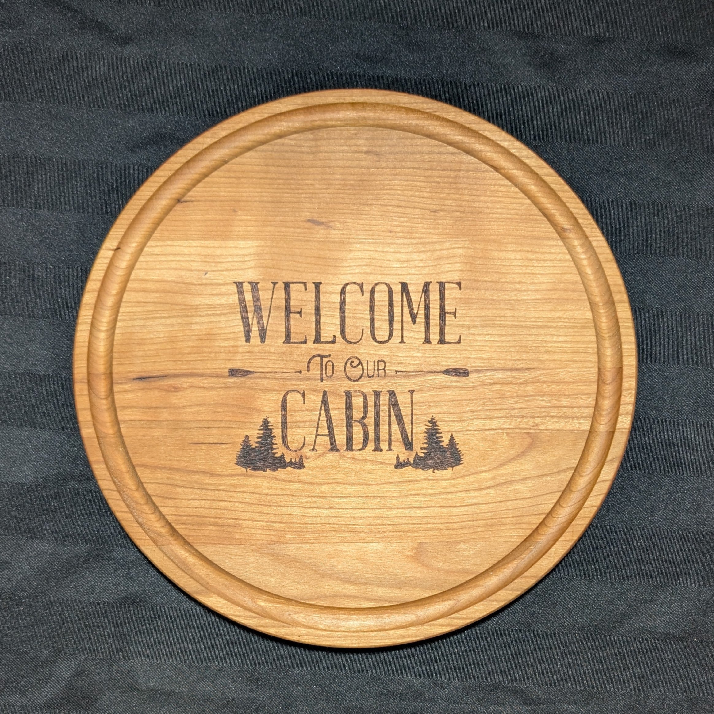 Welcome To Our Cabin Cutting Board