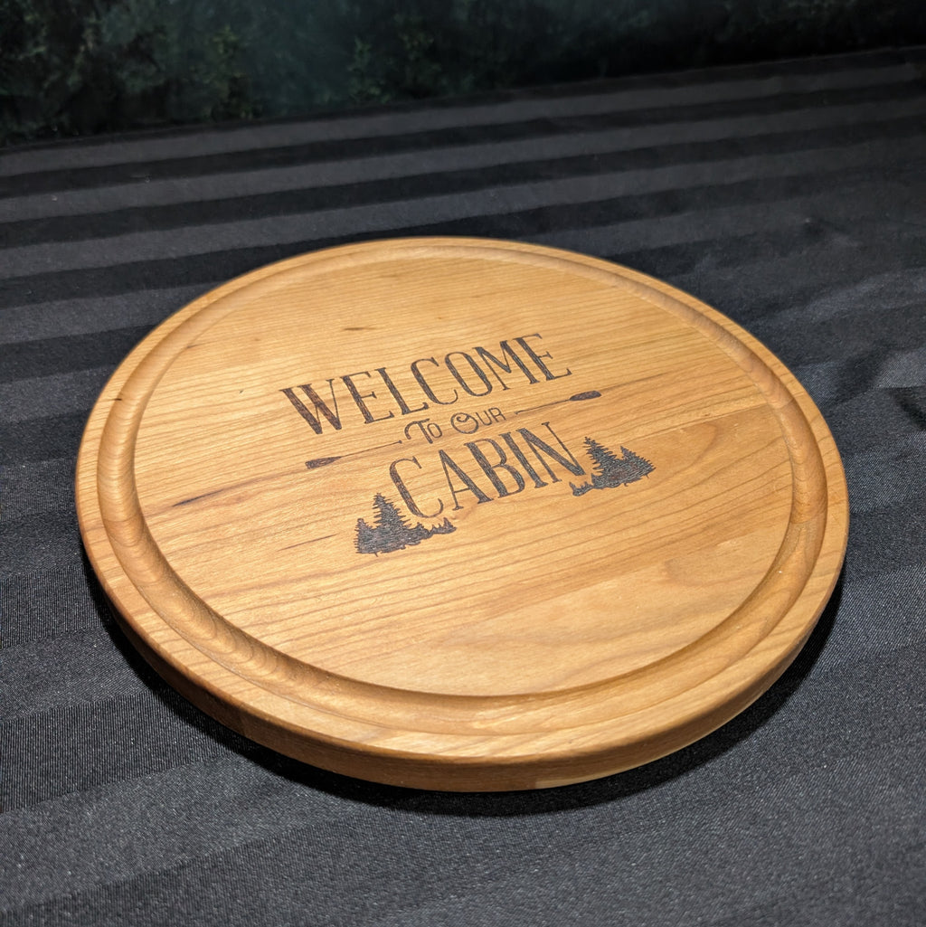 Welcome To Our Cabin Cutting Board