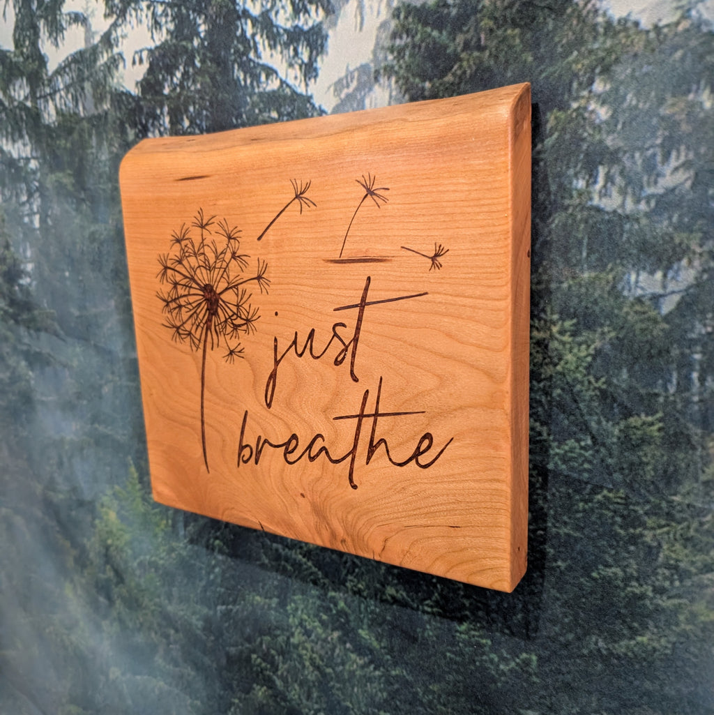 Just breathe with dandelion