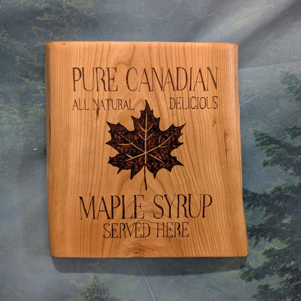 Pure Canadian Maple Syrup – WE Wooden Creations