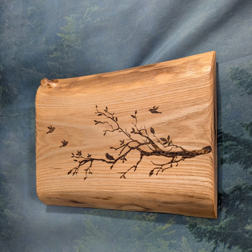 Birds on Branch Wall Art